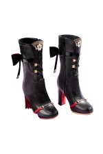 1/3 Delusion Honkai Star Rail Evanescia Cosplay Shoes Black Boots